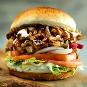 Chicken Shawarma Burger