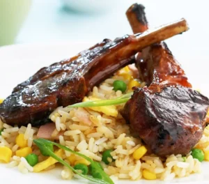 Grilled Lamb Fried Rice