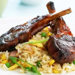 Grilled Lamb Fried Rice