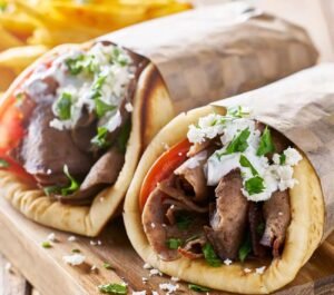 Lamb Gyro Wrap