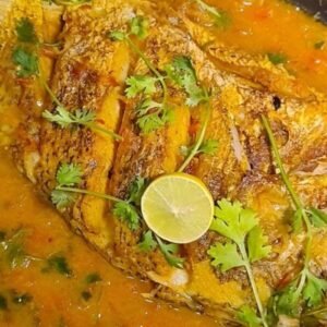 Tilapia Curry Whole